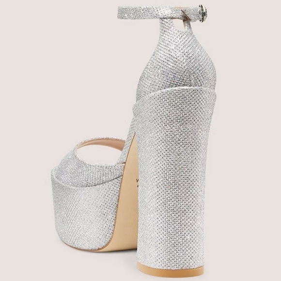 🌹STUART WEITZMAN 🌹 Skyhigh 145 Platform Sandal Size: 8.5 - Picture 4 of 12